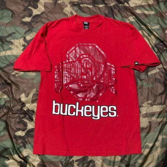 STARTER Other - Starter vintage 00s Ohio state buckeyes big print graphic tee cotton size M/20.5